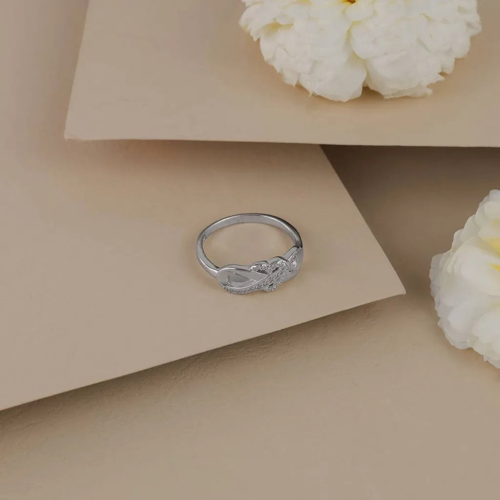 Heart Infinity Ring