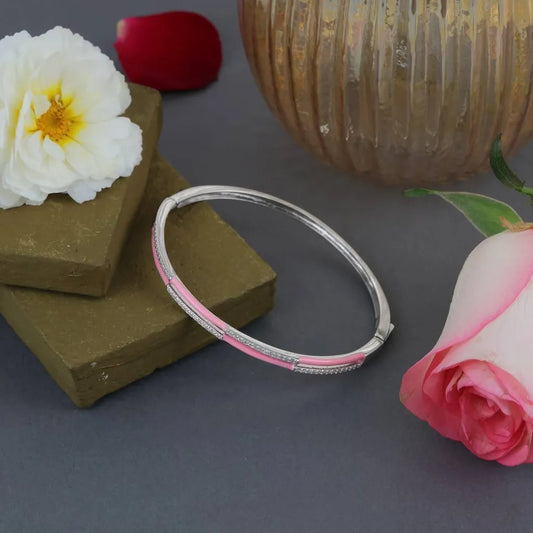 Pink Striped Kada