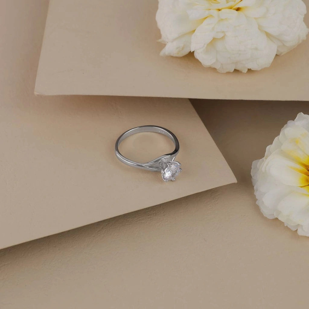 Classic Crystal Ring
