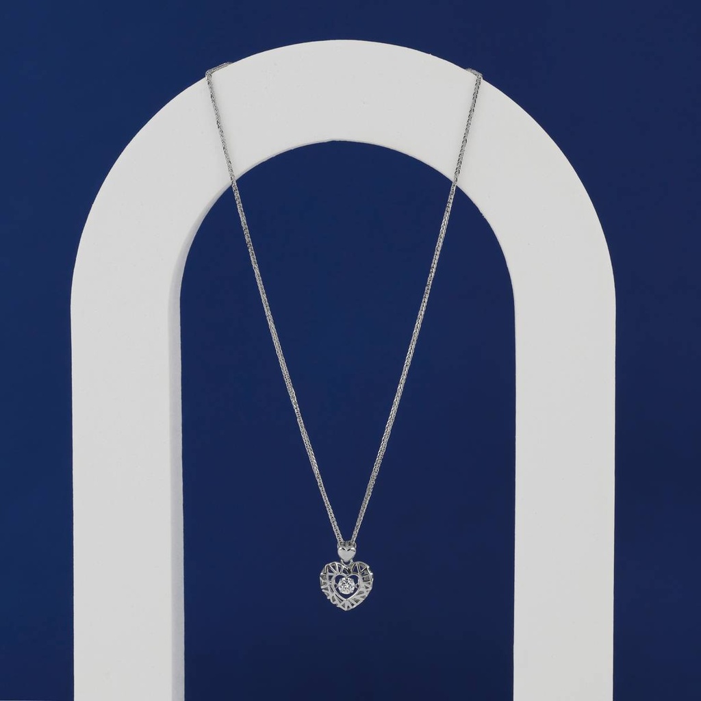 [CS-HRT-007] Heart Studded Chain