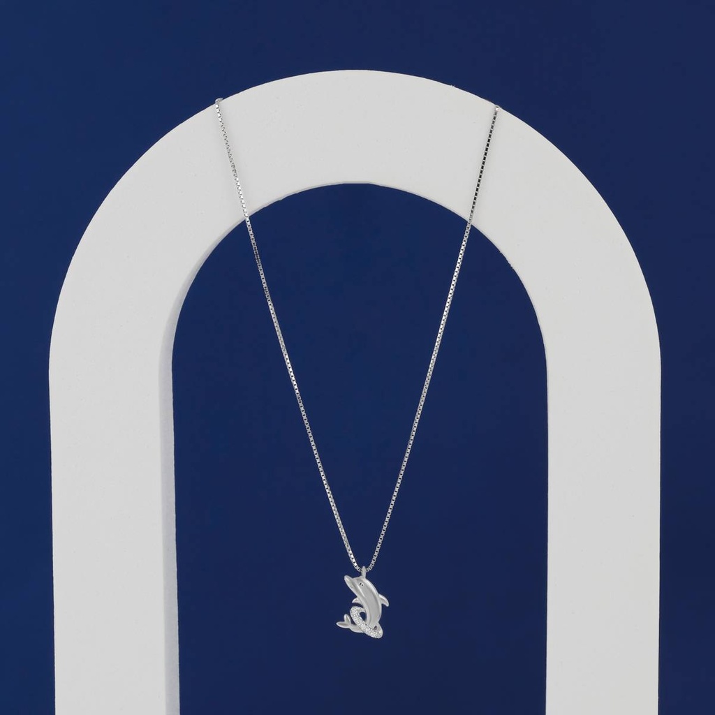 [NK-DOL-001] Dolphin Necklace