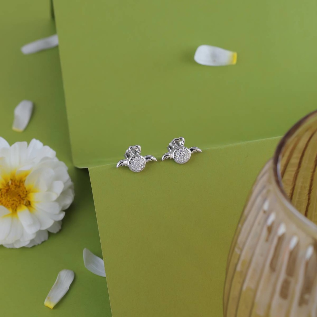 [ER-ANHL-013] Angel Hearts Earrings
