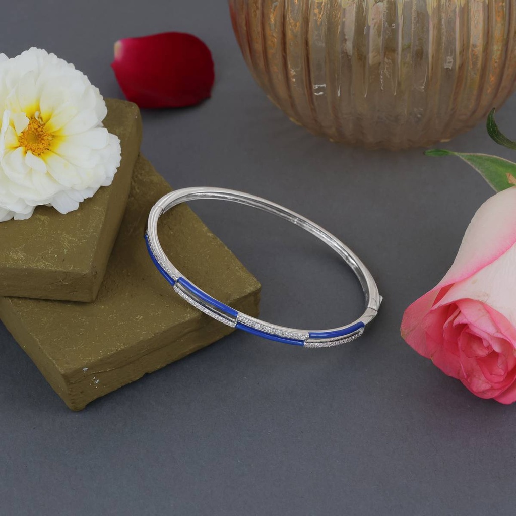 [KD-BSTR-004] Blue Striped Kada