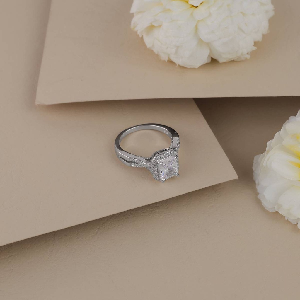 [RG-CEM-007] Crystal Emerald Ring