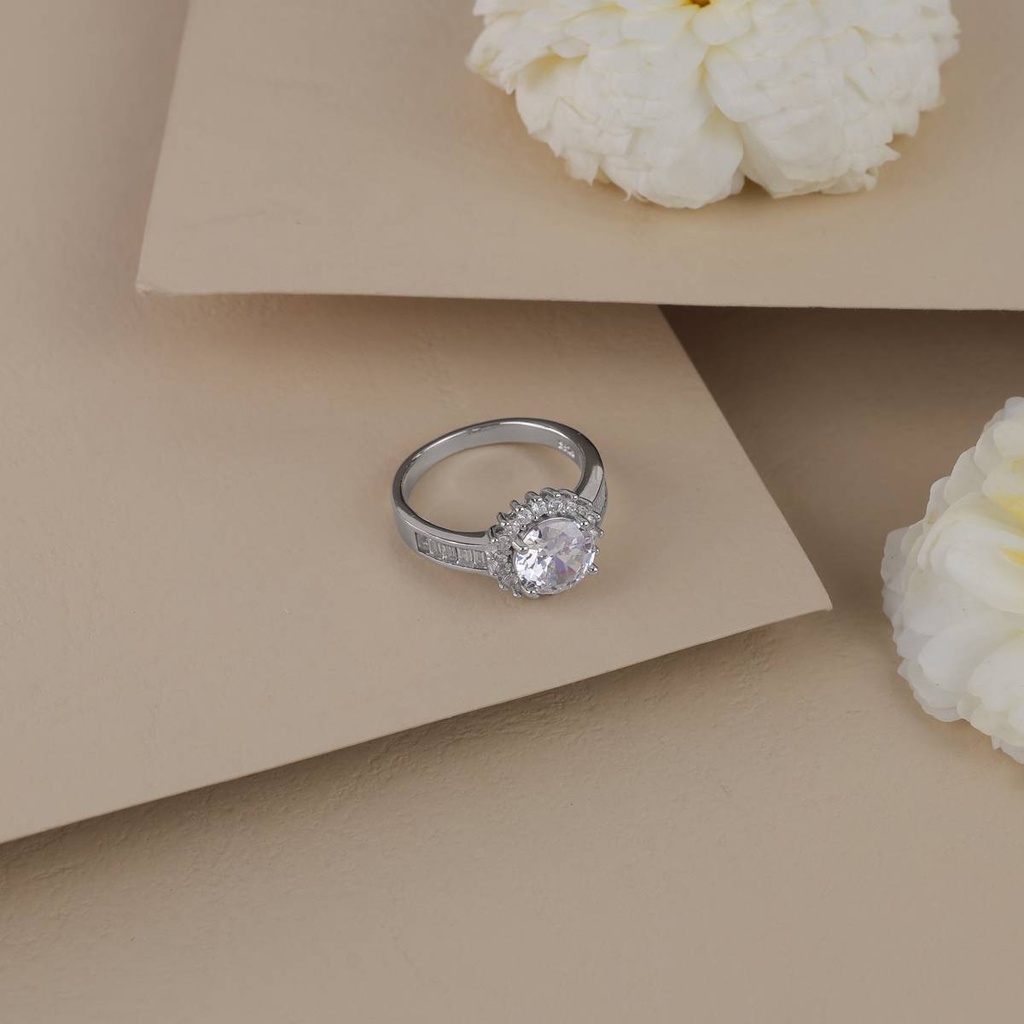 [RG-CSOL-015] Crystal Solitaire Ring