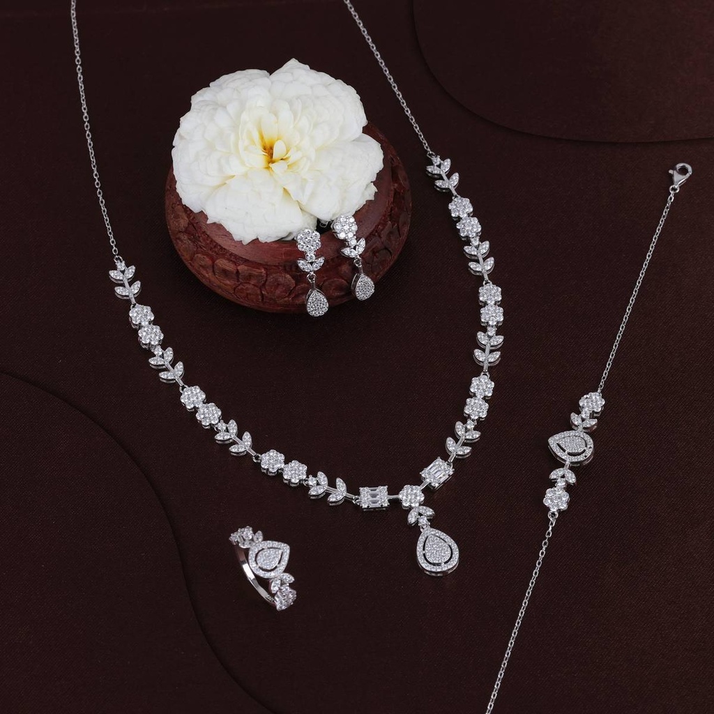 [NS-DIA-002] Diamond Necklace Set