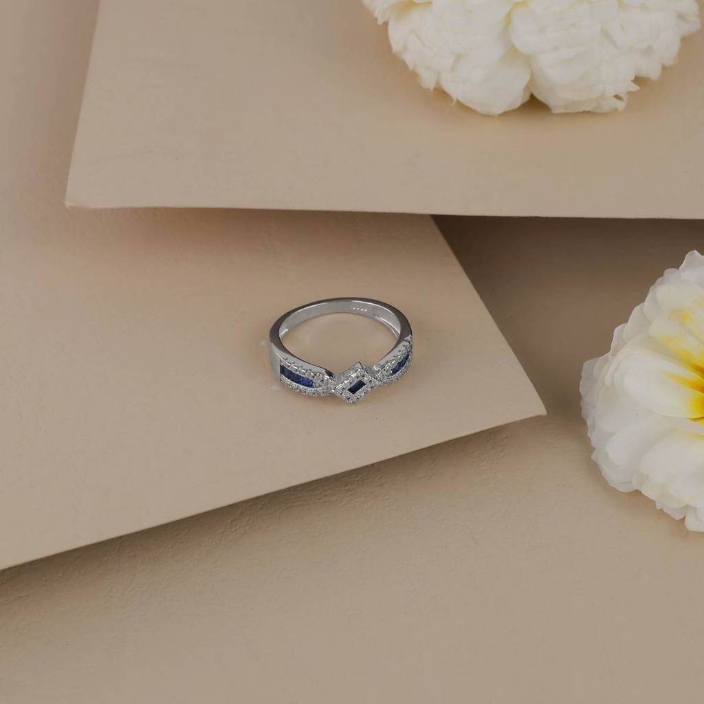 Blue Stone Ring (5 - 44.8 mm)