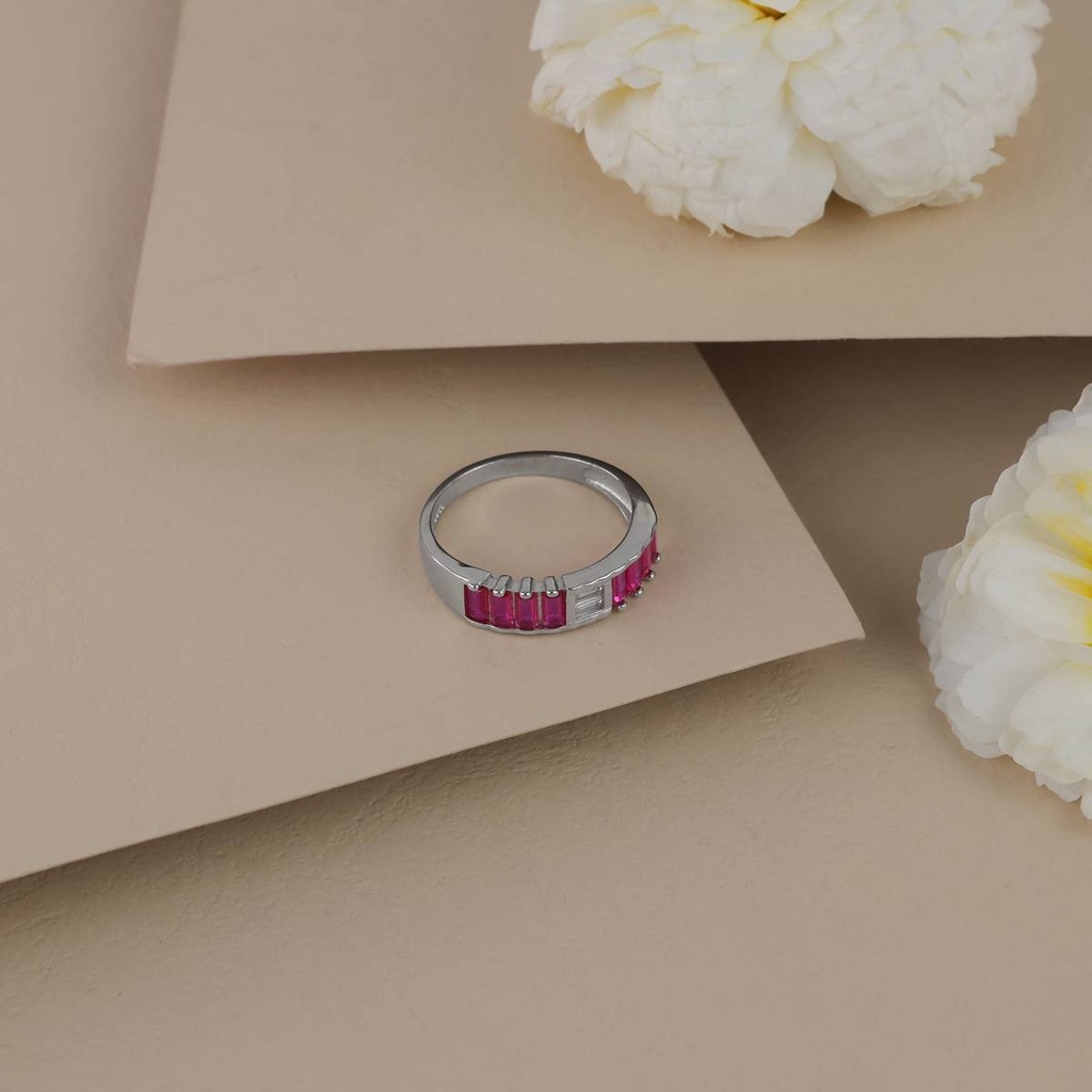 Pink Crystal Ring (5 - 44.8 mm)